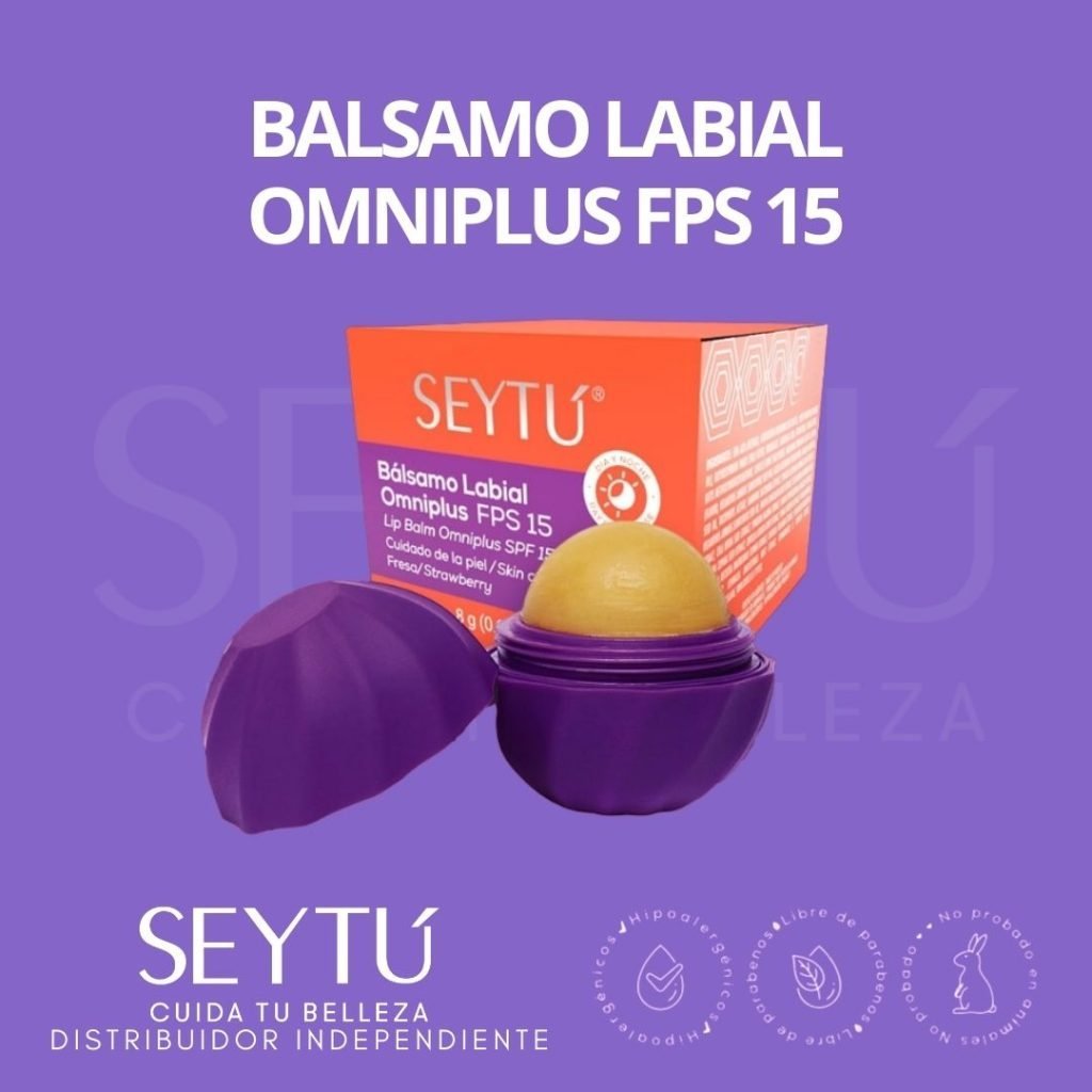 Balsamo Labial Omniplus FPS15 de Seytu