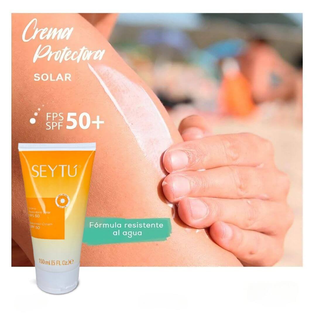 Crema Protectora Solar Fps 50 SeytÚ Nutrición Y Belleza Orgánica 2128