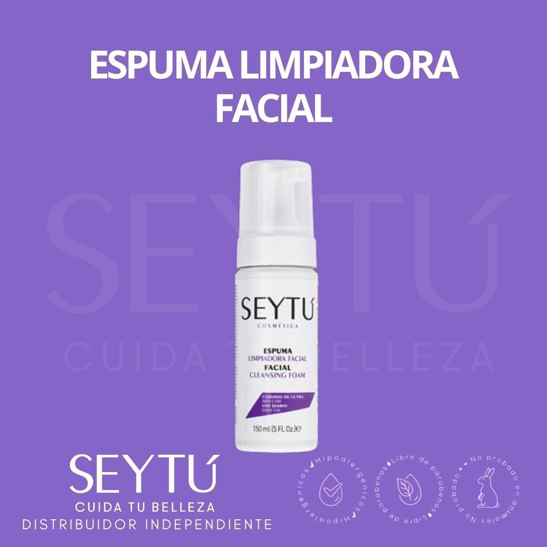 Espuma Limpiadora Facial SEYTU 150 mL - Kale Salud y Belleza