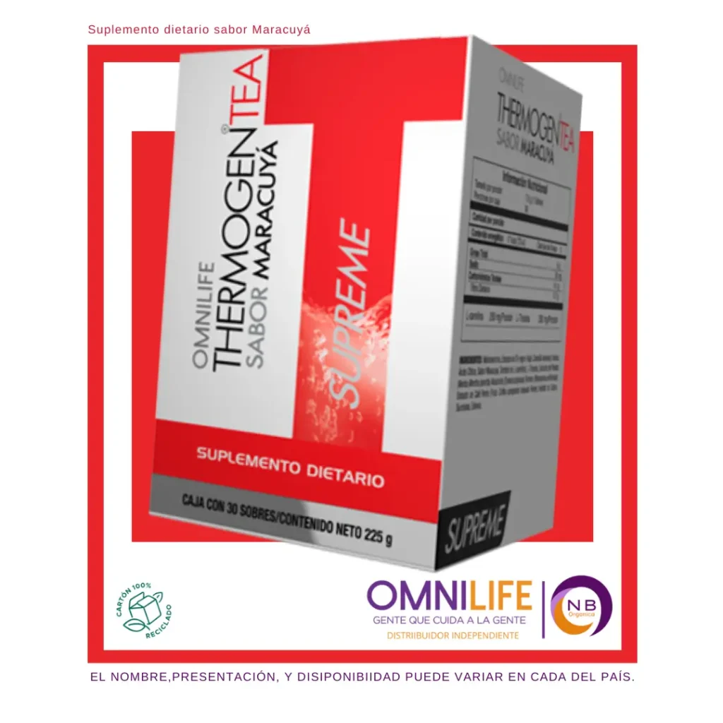 Thermogen tea maracuyá de omnilife